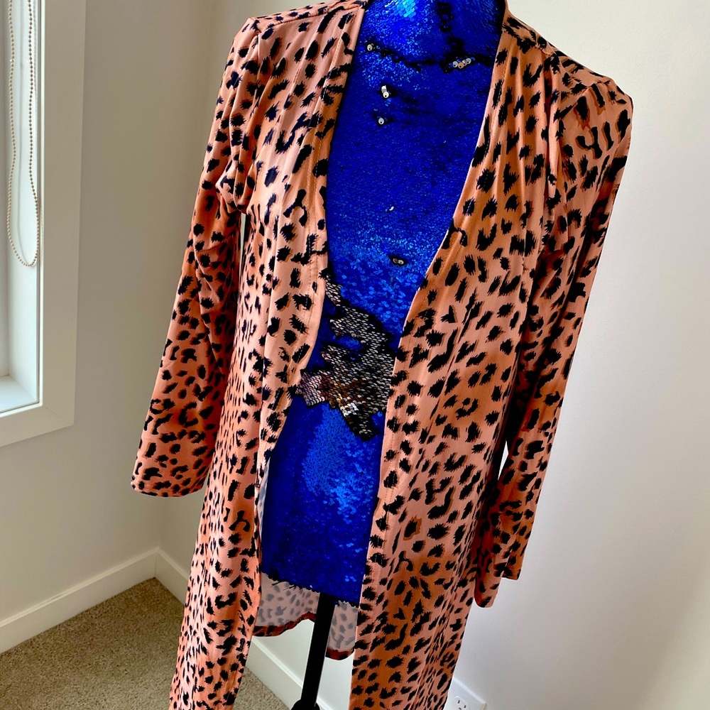 Leopard Cardigan - new never worn